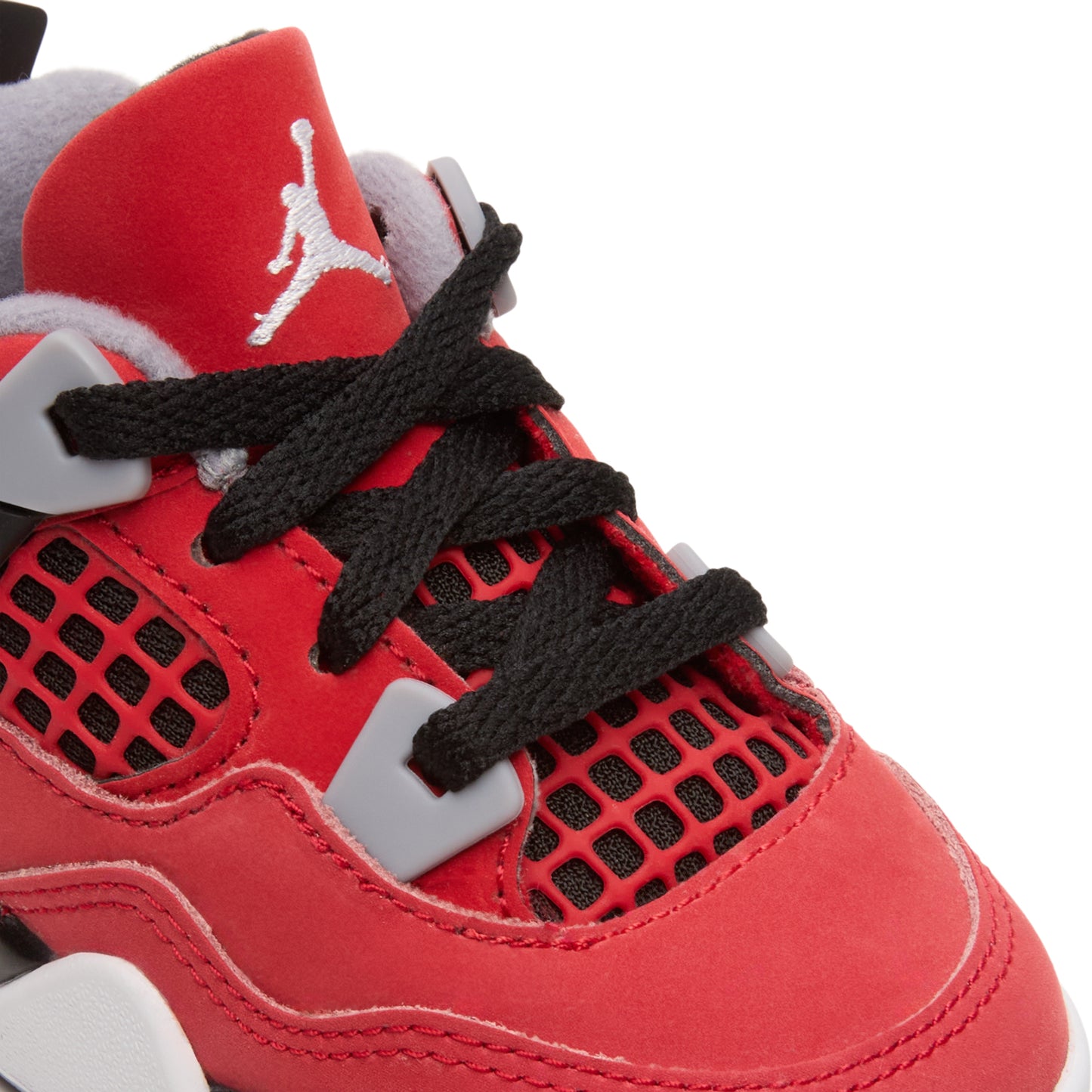 Air Jordan 4 Retro TD "Toro" (Fire Red/White-Black-Cement Grey)