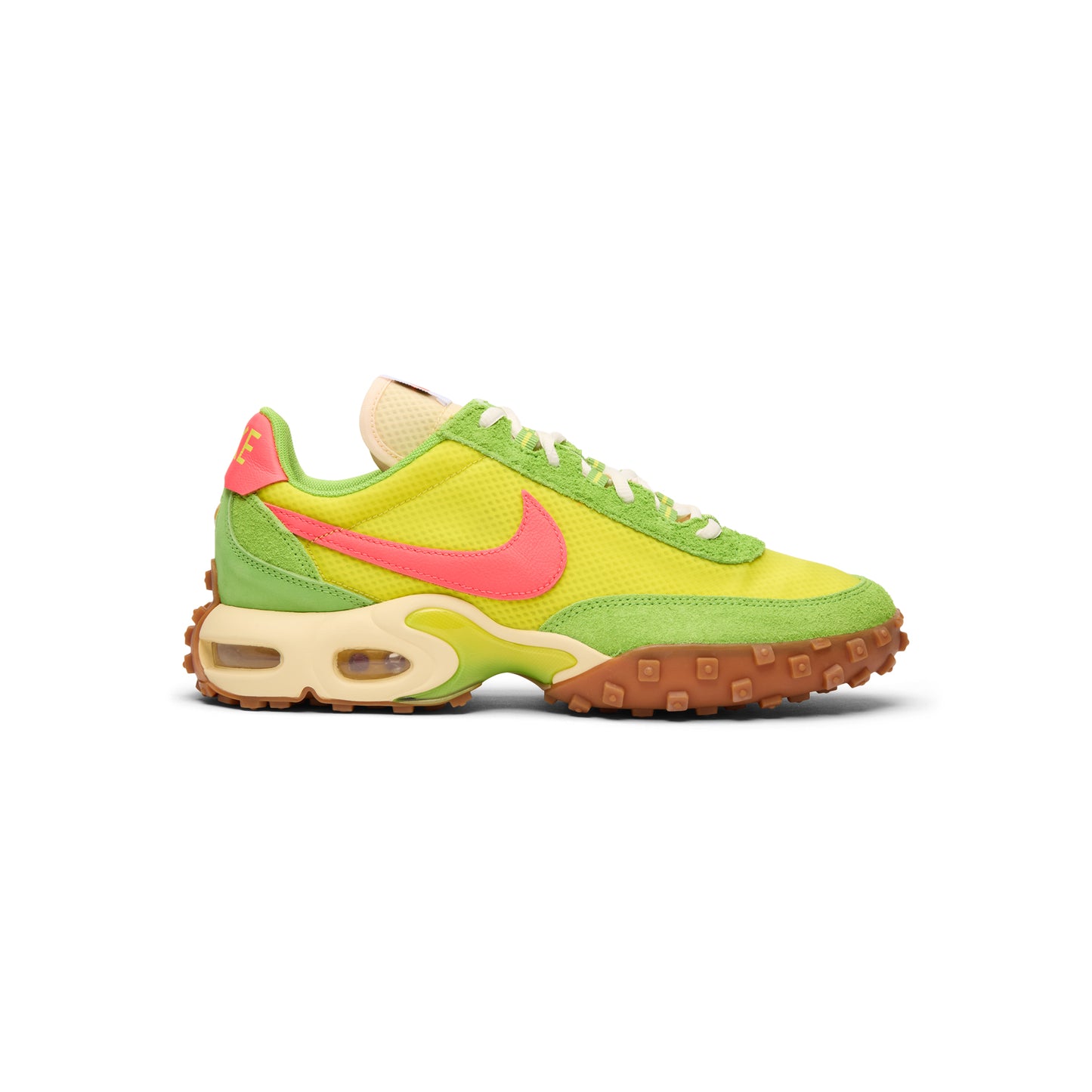 Nike Air Max Waffle SP 2 (Electrolime/Flash crimson-Gum med brown)