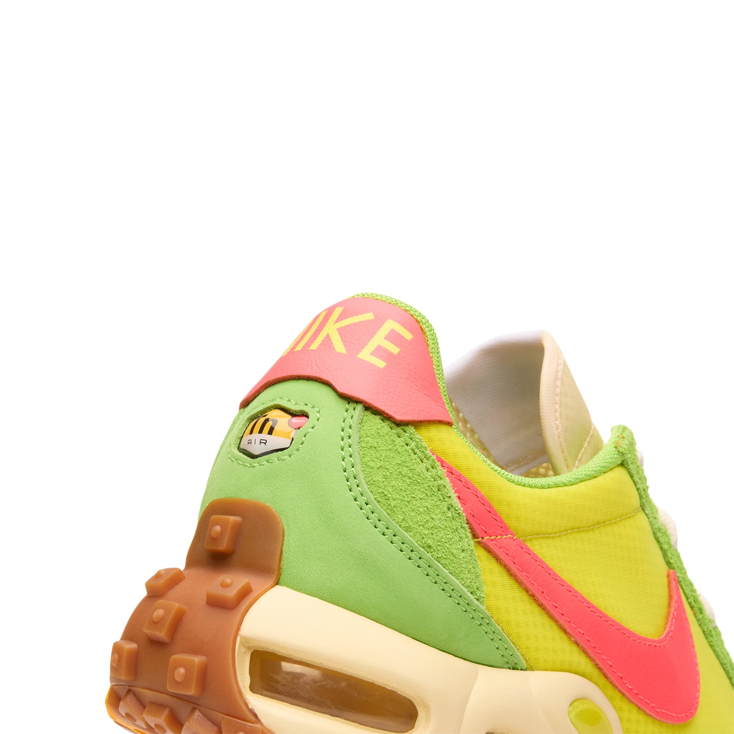 Nike Air Max Waffle SP 2 (Electrolime/Flash crimson-Gum med brown)