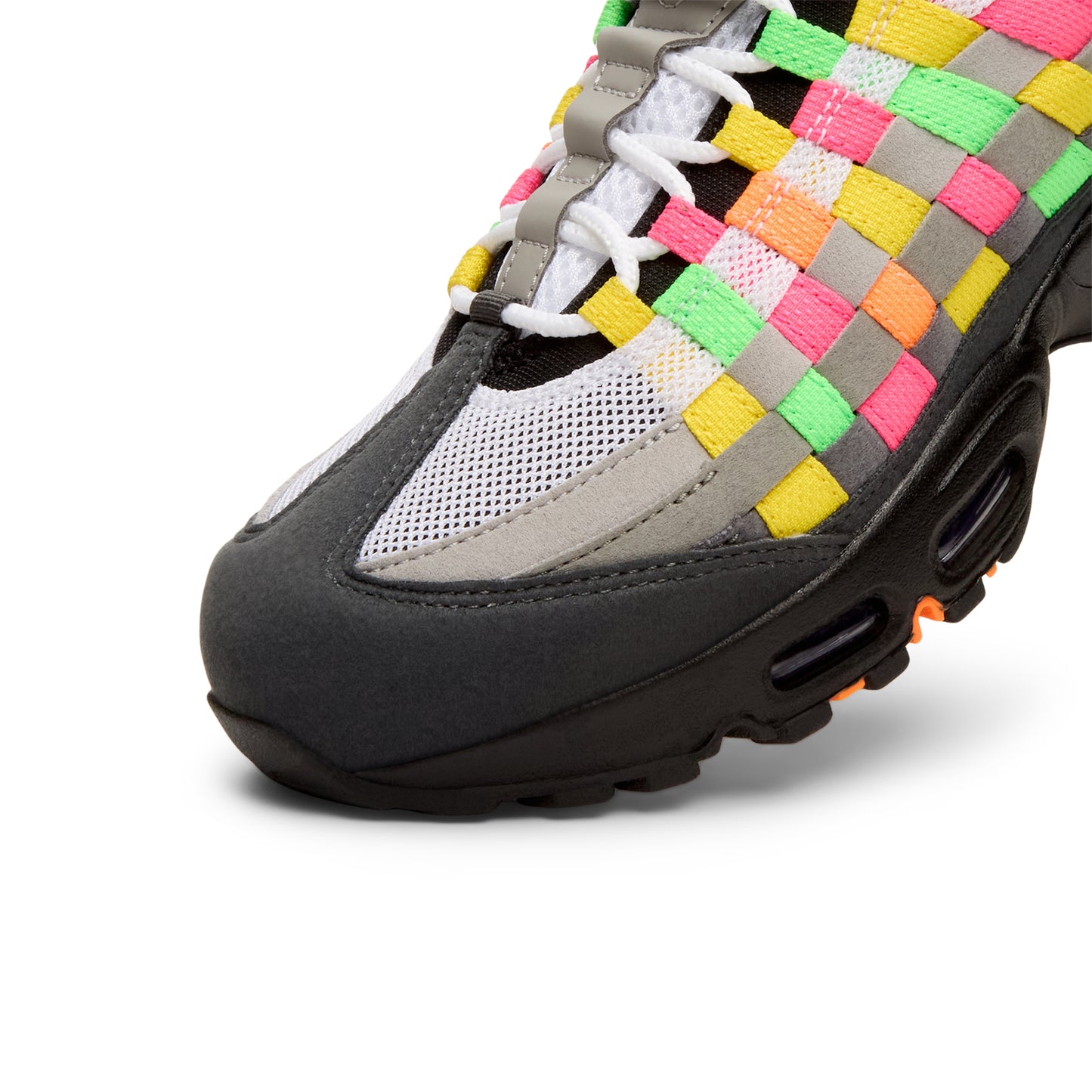 Nike Air Max 95 Big Bubble Woven (White/Purple Dynasty-Pearl Grey)
