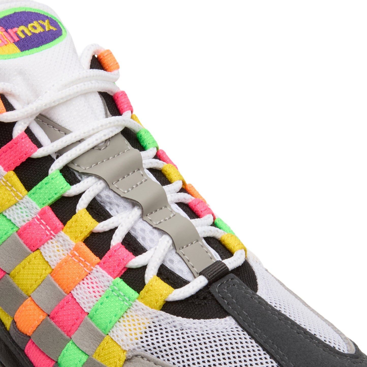 Nike Air Max 95 Big Bubble Woven (White/Purple Dynasty-Pearl Grey)
