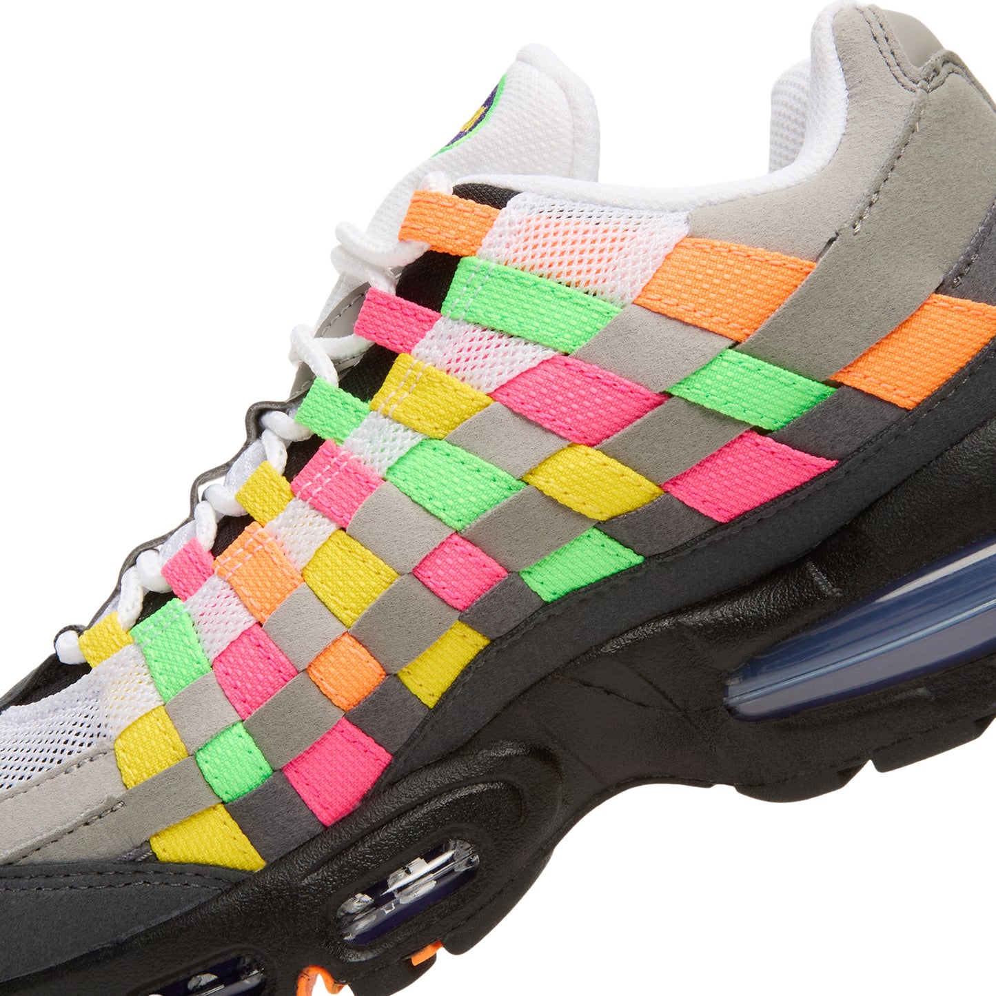 Nike Air Max 95 Big Bubble Woven (White/Purple Dynasty-Pearl Grey)