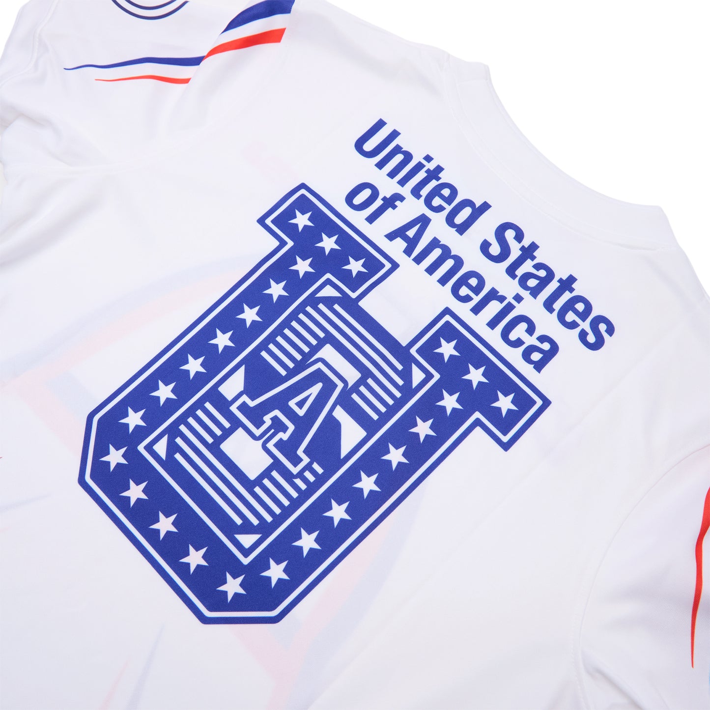 Nike x USA x VAA Women's Short-Sleeve Soccer Top (White/Deep Royal Blue)