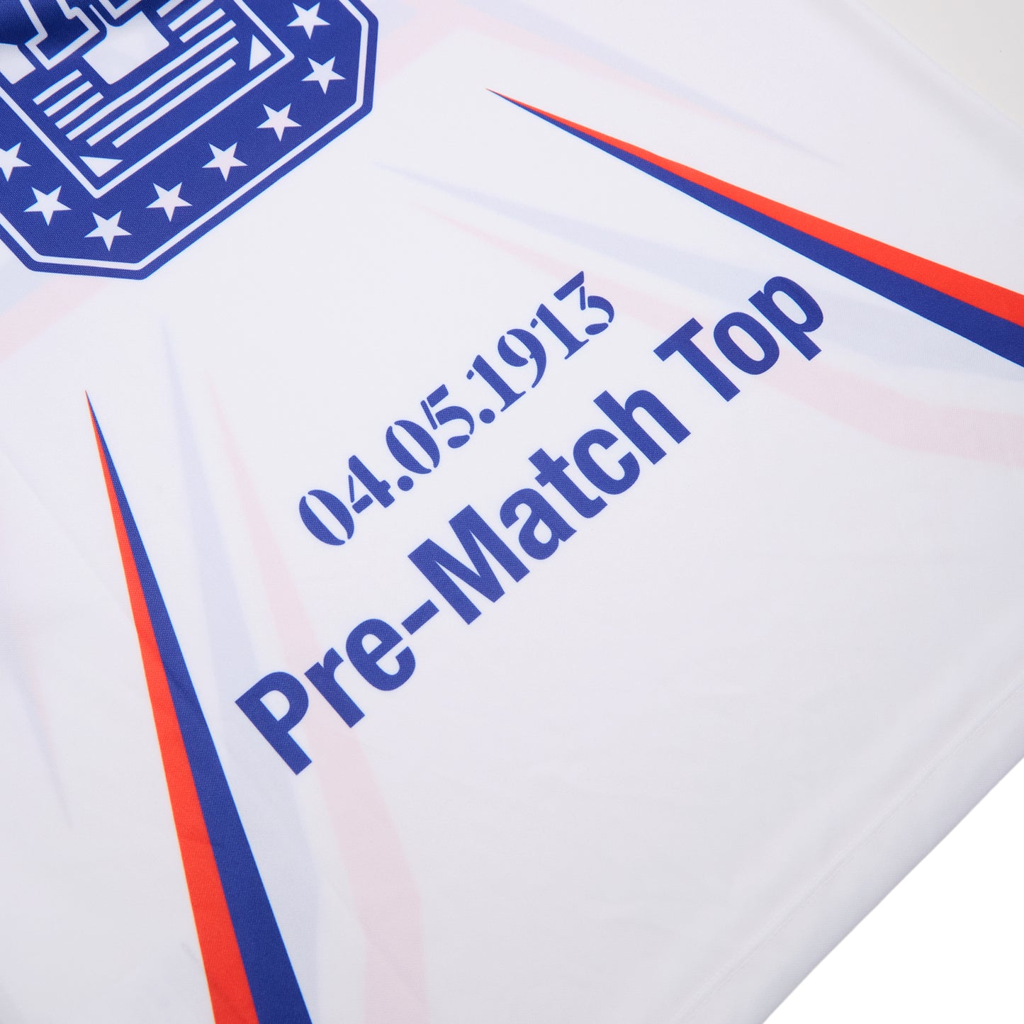 Nike x USA x VAA Women's Short-Sleeve Soccer Top (White/Deep Royal Blue)
