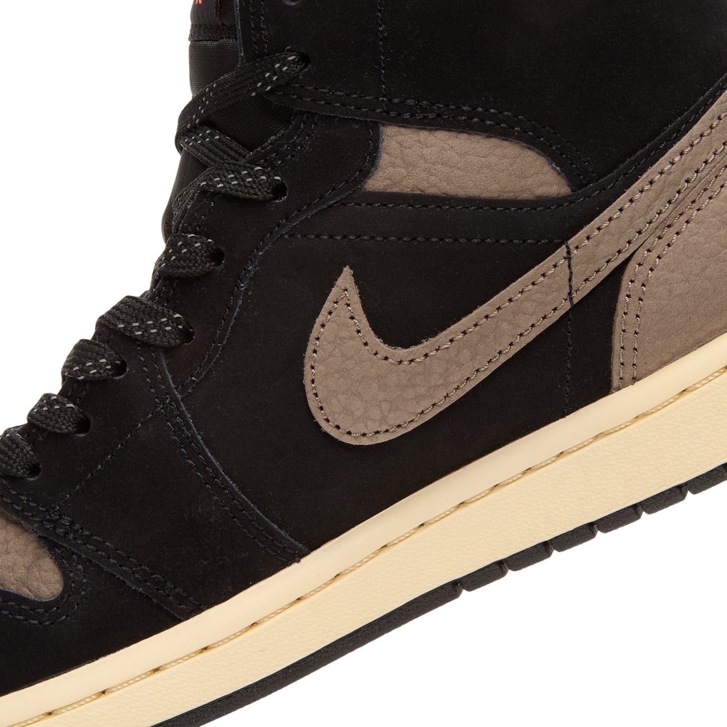 Jordan Air Jordan 1 Mid SE (
Black/Olive Grey-Lt Wild Mango)