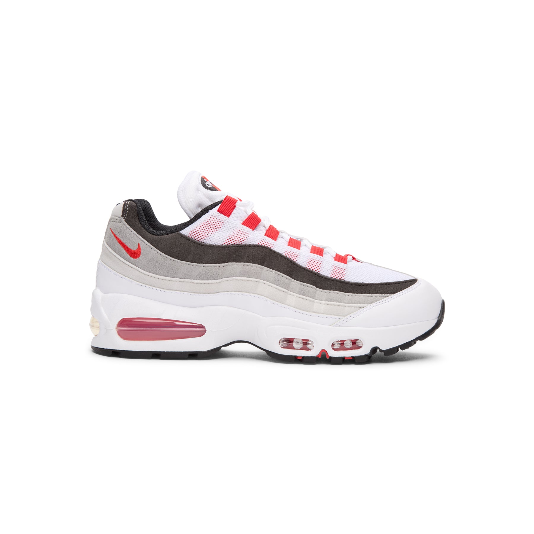 Nike Air Max 95 BIG BBPホワイト/レッド Nike Air Max 95 Big Bubble Premium (White/Comet Red-Neutral Grey