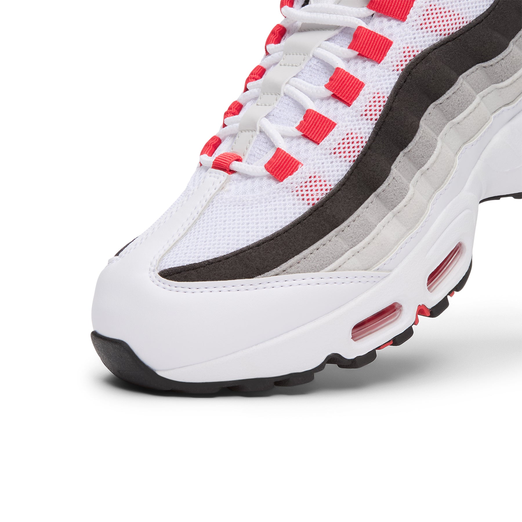 Nike Air Max 95 Big Bubble Premium (White/Comet Red-Neutral Grey