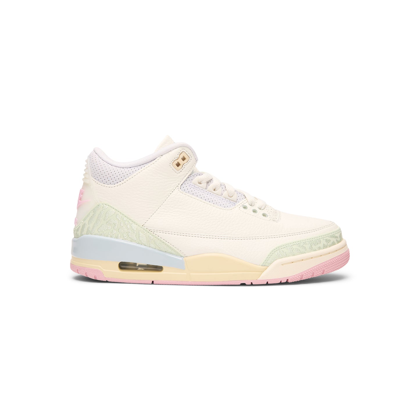 Air Jordan 3 Retro (Sail/Jade Aura-Aura-Iced Carmine)