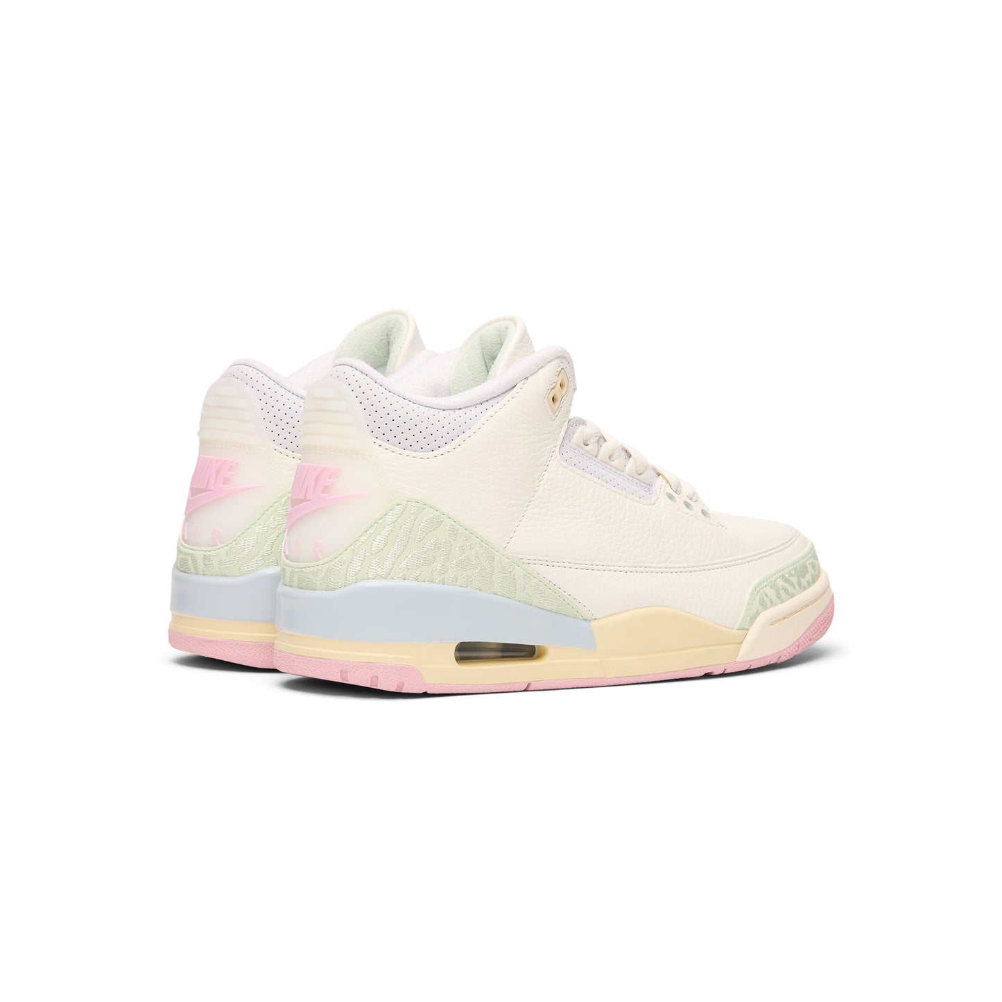 Air Jordan 3 Retro (Sail/Jade Aura-Aura-Iced Carmine)