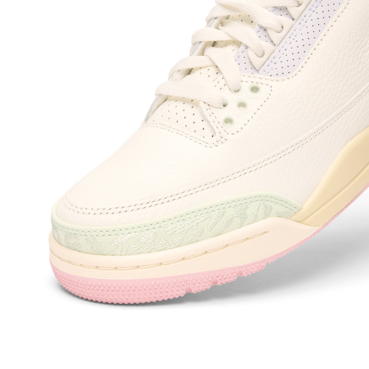 Air Jordan 3 Retro (Sail/Jade Aura-Aura-Iced Carmine)