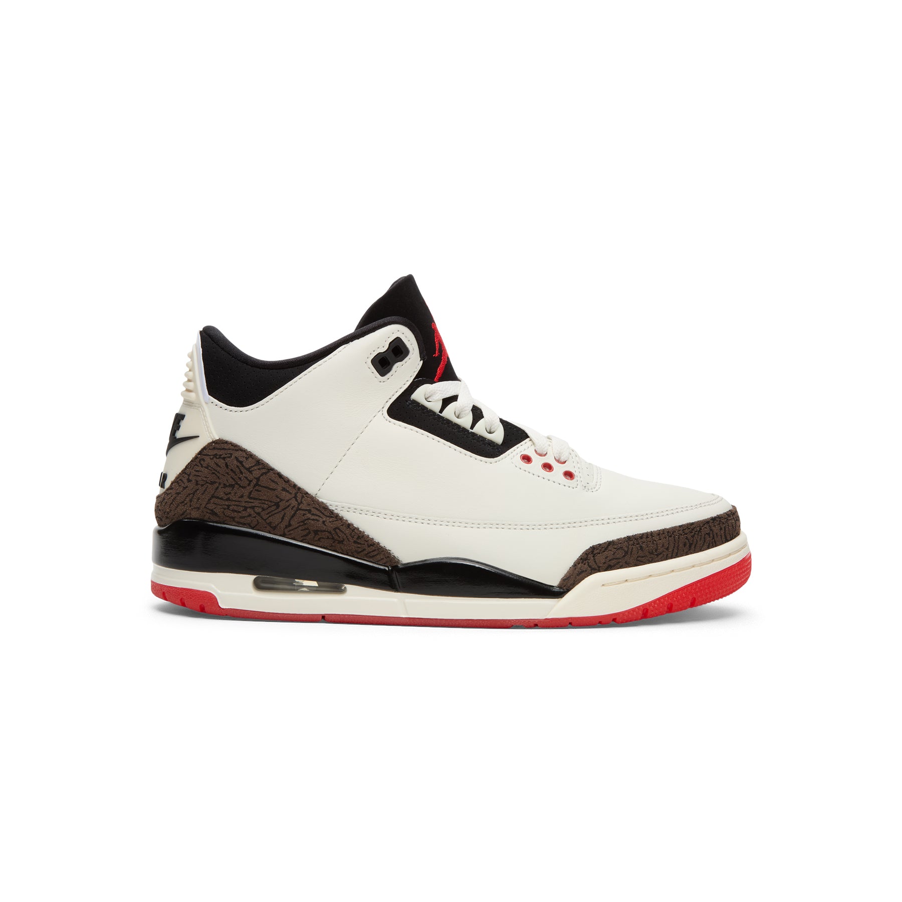 Air Jordan 3 Retro "World's Best Dad" (Sail/Black-University Red-Pale Ivory)