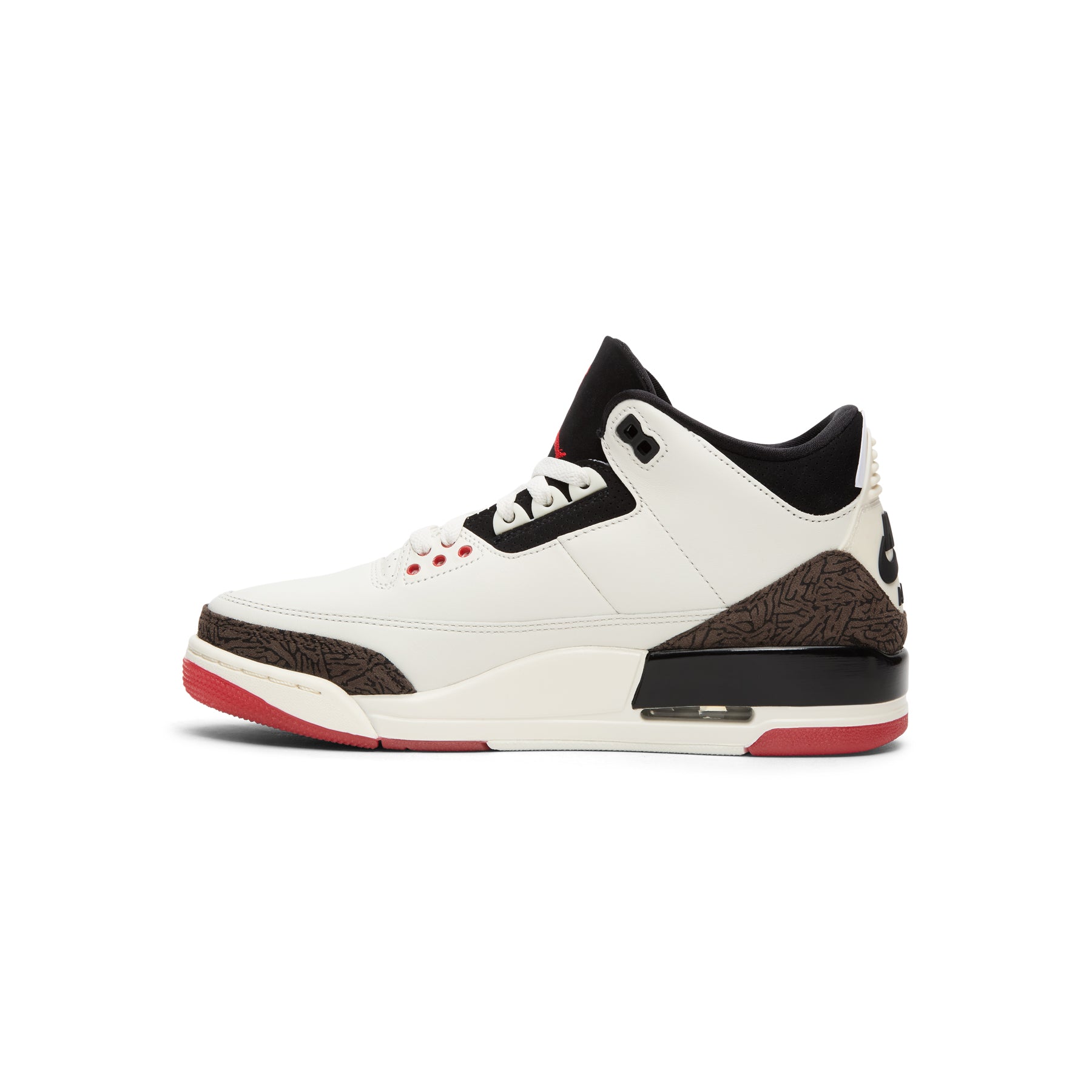 Air Jordan 3 Retro "World's Best Dad" (Sail/Black-University Red-Pale Ivory)