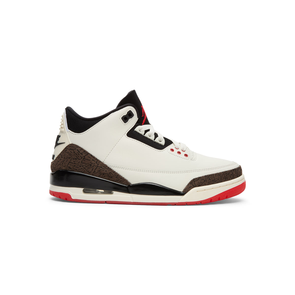 Nike White Black Red Air Jordan 3 Style Sneaker Air Jordan 3  main image 3