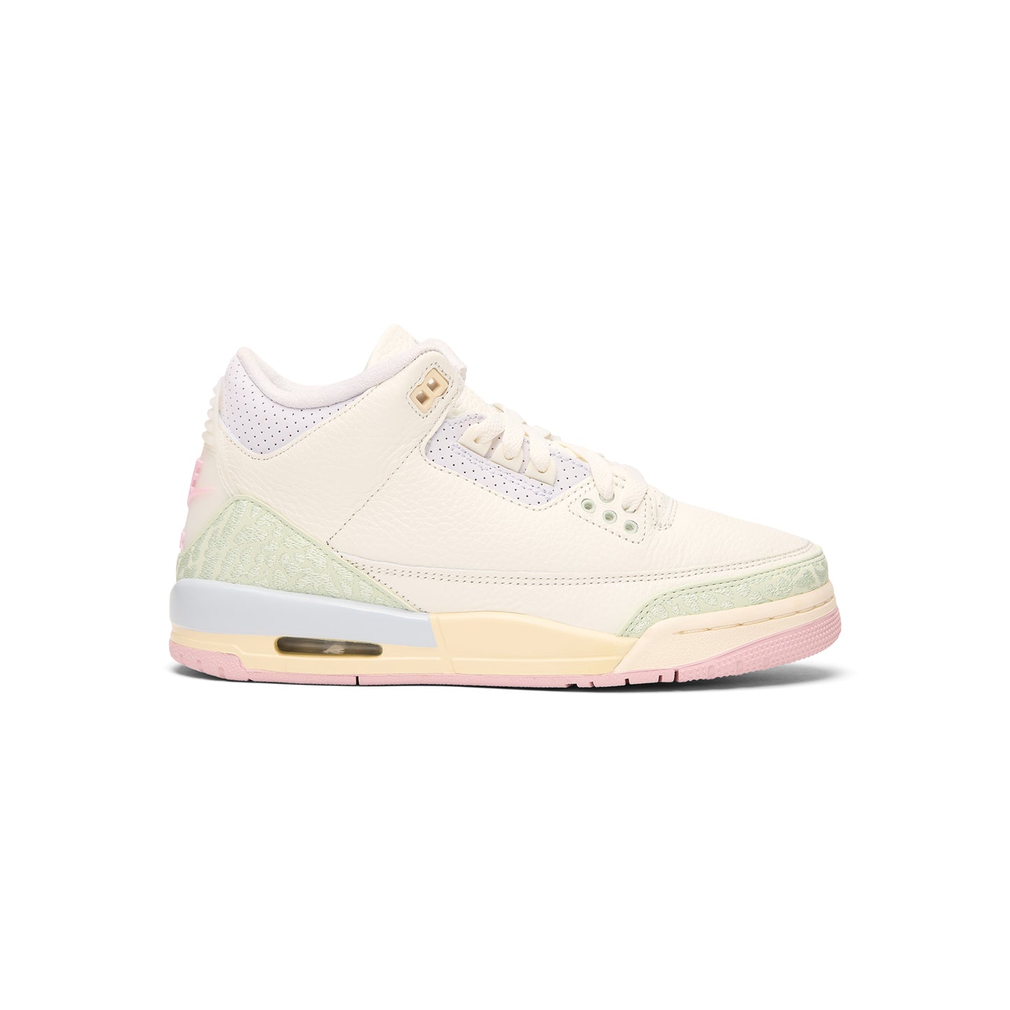 Air Jordan 3 Retro OG (GS) (Sail/Aura-Jade Aura-Iris Whisper)