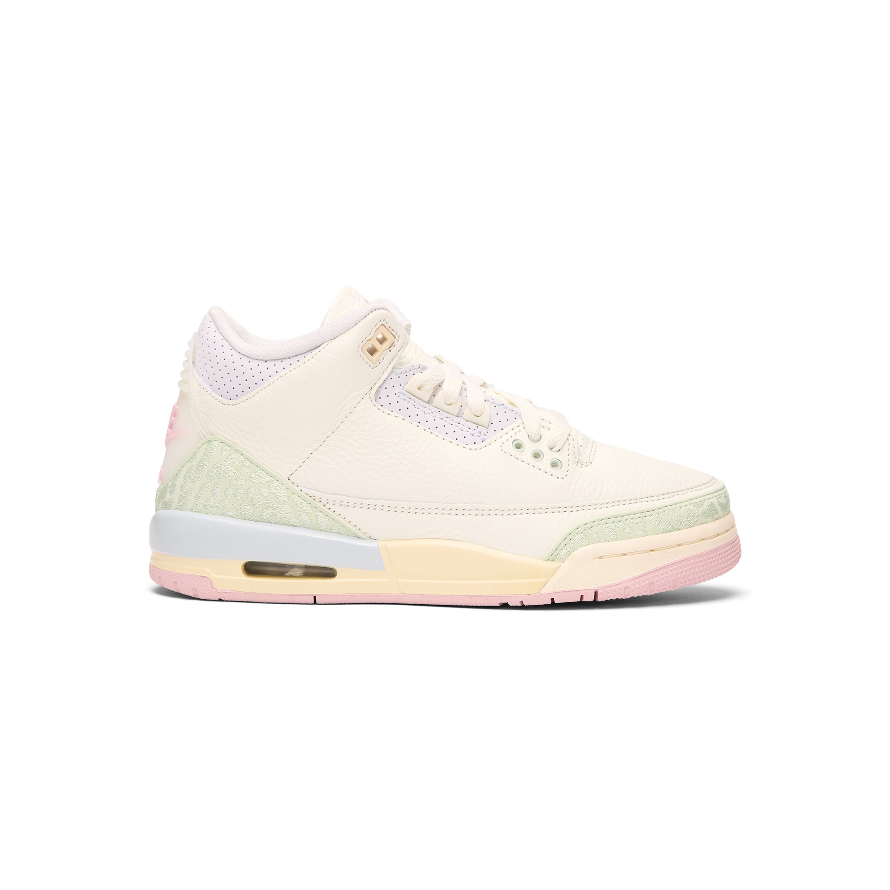 Jordan Air Jordan 3 Retro OG (GS) (Sail/Aura-Jade Aura-Iris Whisper)