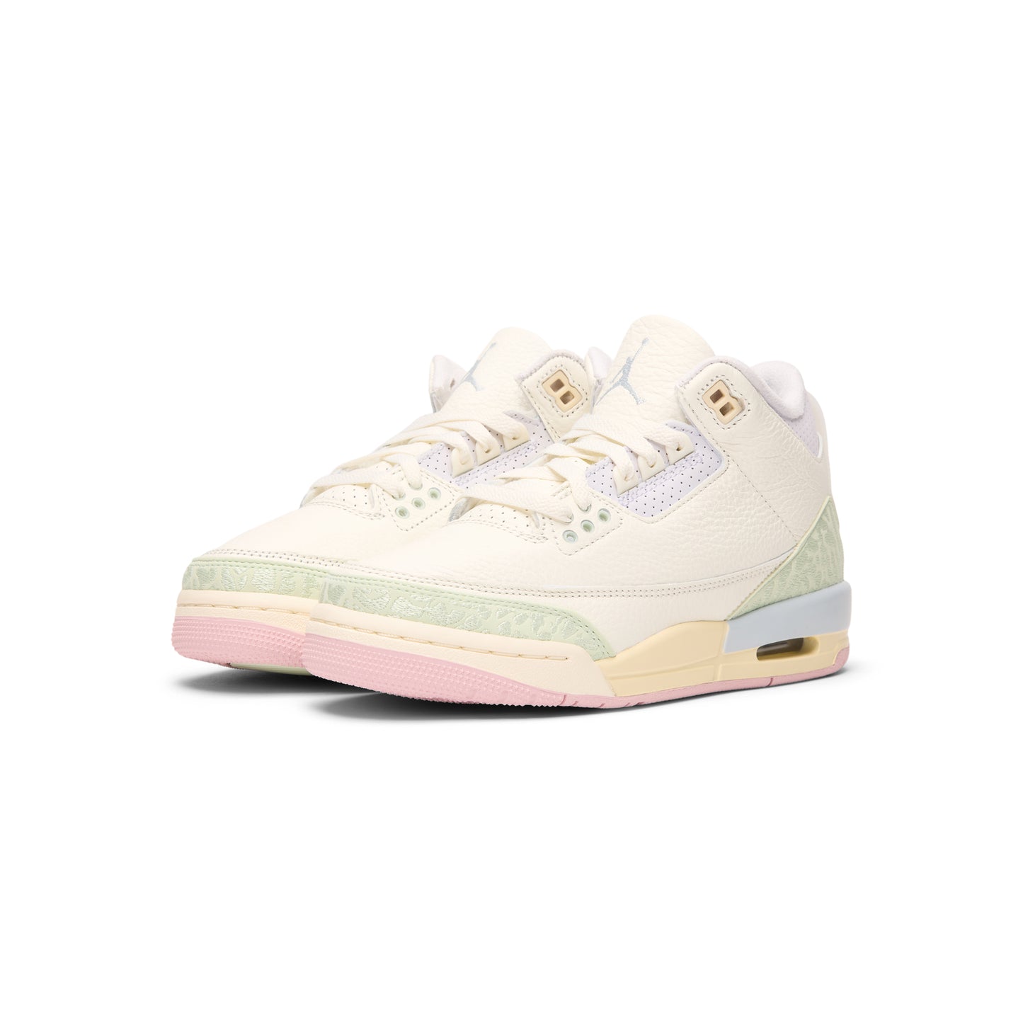 Air Jordan 3 Retro OG (GS) (Sail/Aura-Jade Aura-Iris Whisper)