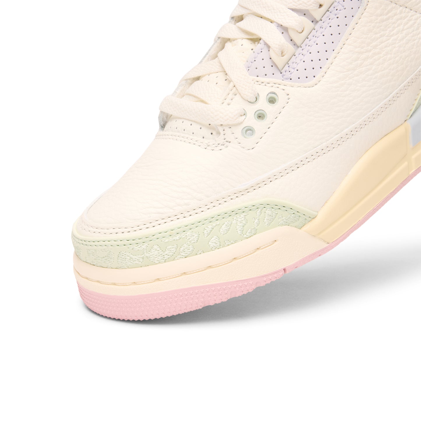 Air Jordan 3 Retro OG (GS) (Sail/Aura-Jade Aura-Iris Whisper)