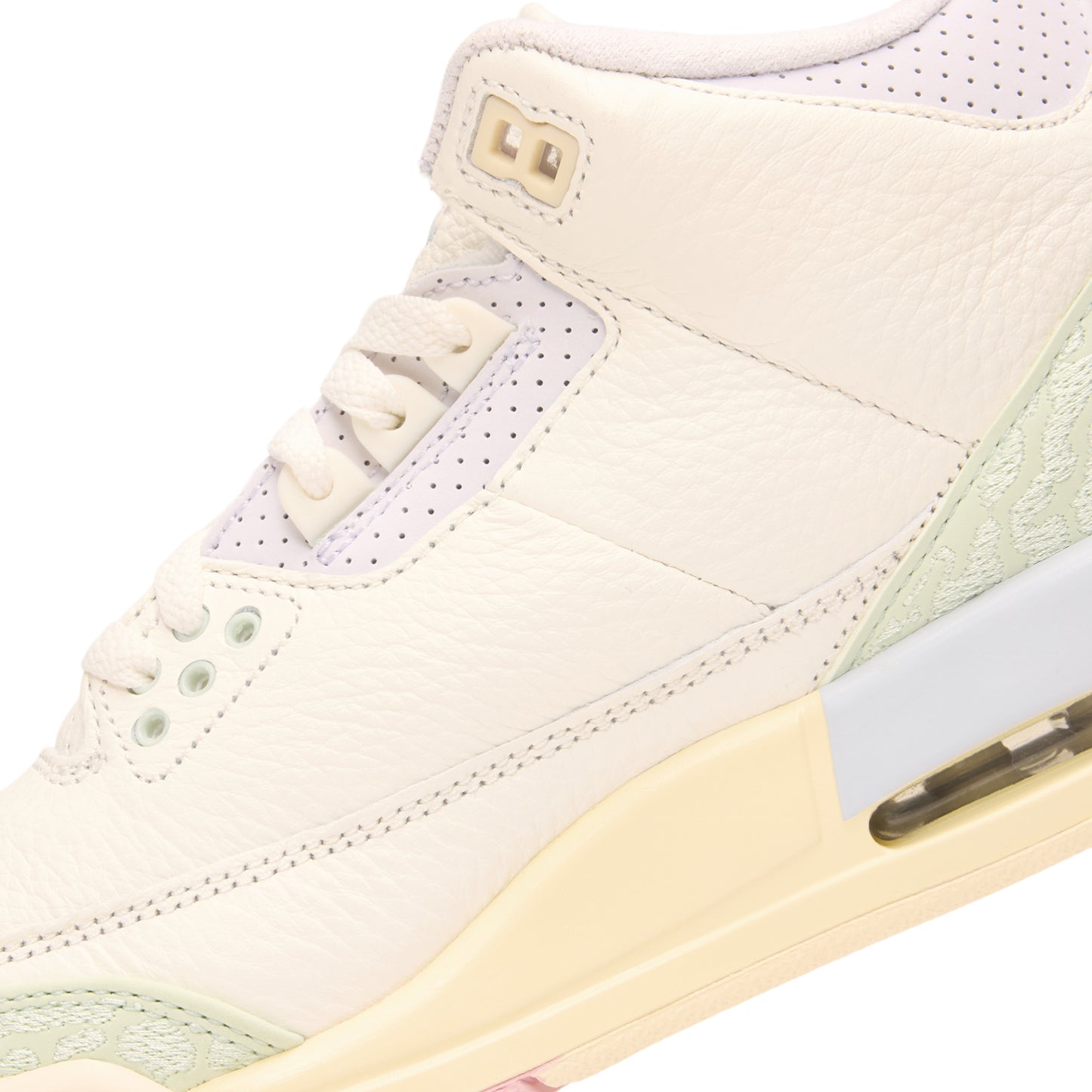 Air Jordan 3 Retro OG (GS) (Sail/Aura-Jade Aura-Iris Whisper)