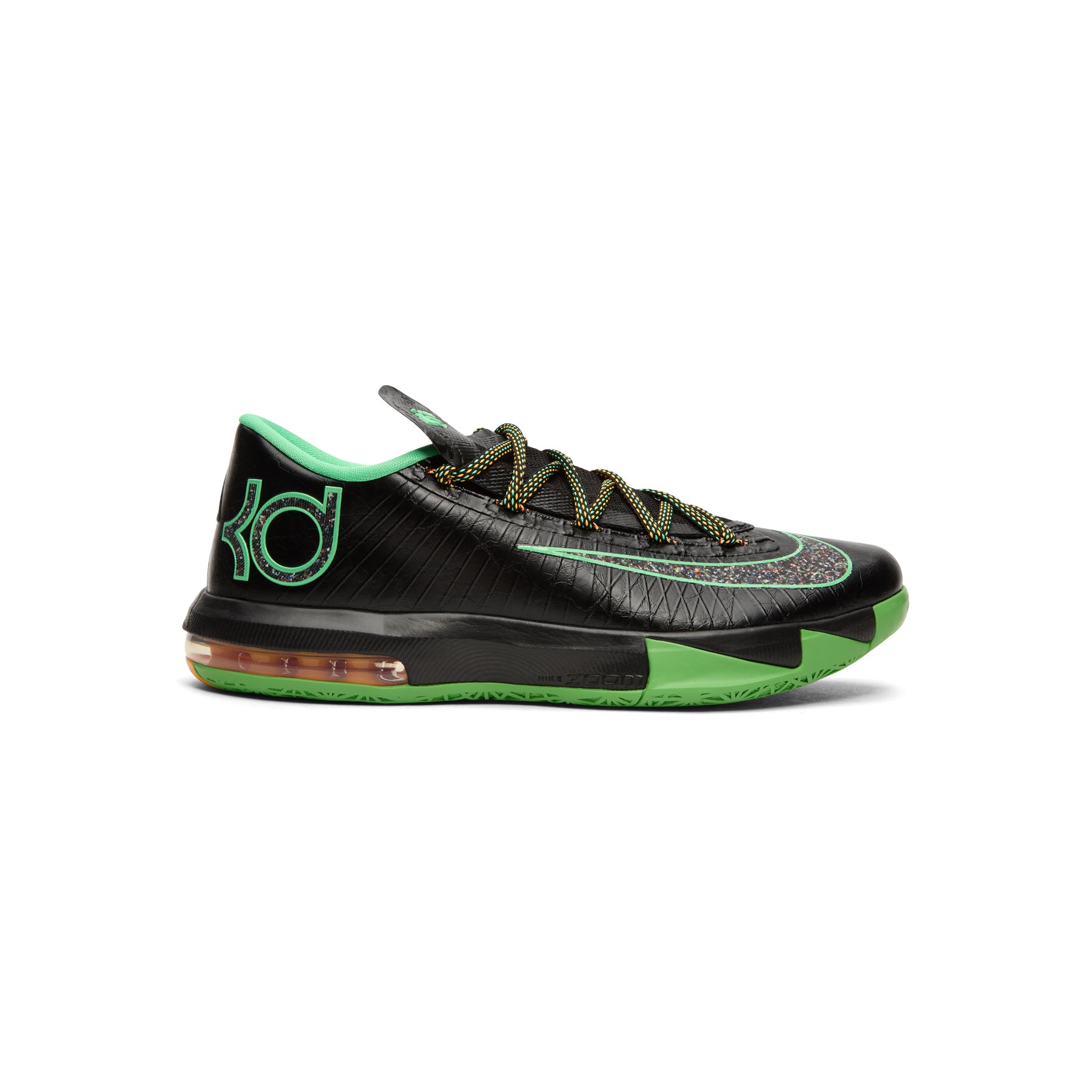 Nike KD 6 (Black/Multi-Color-Lt Lucid Green) – CNCPTS