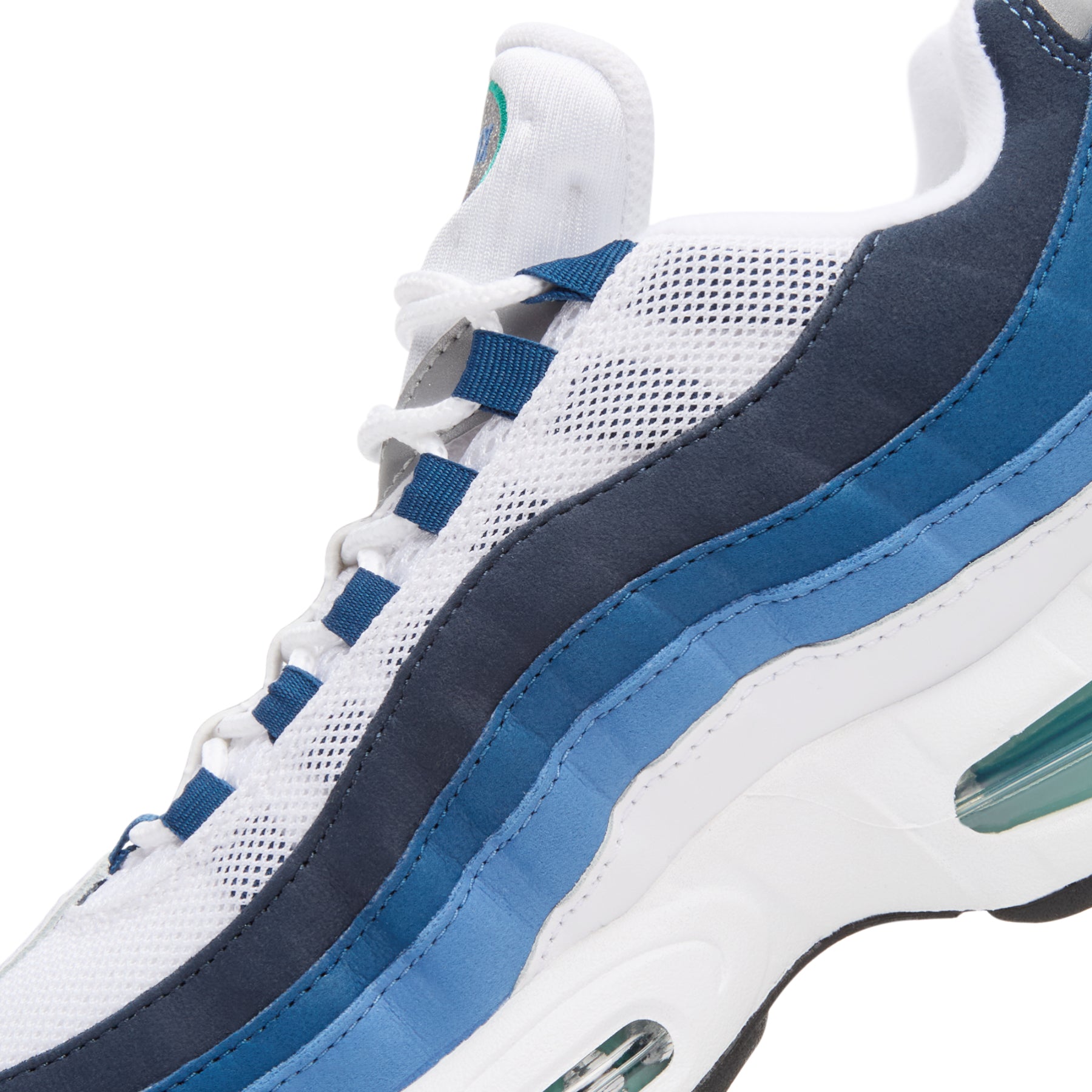 Nike Air Max 95 OG (White/Emerald Green-Lake Blue) – CNCPTS