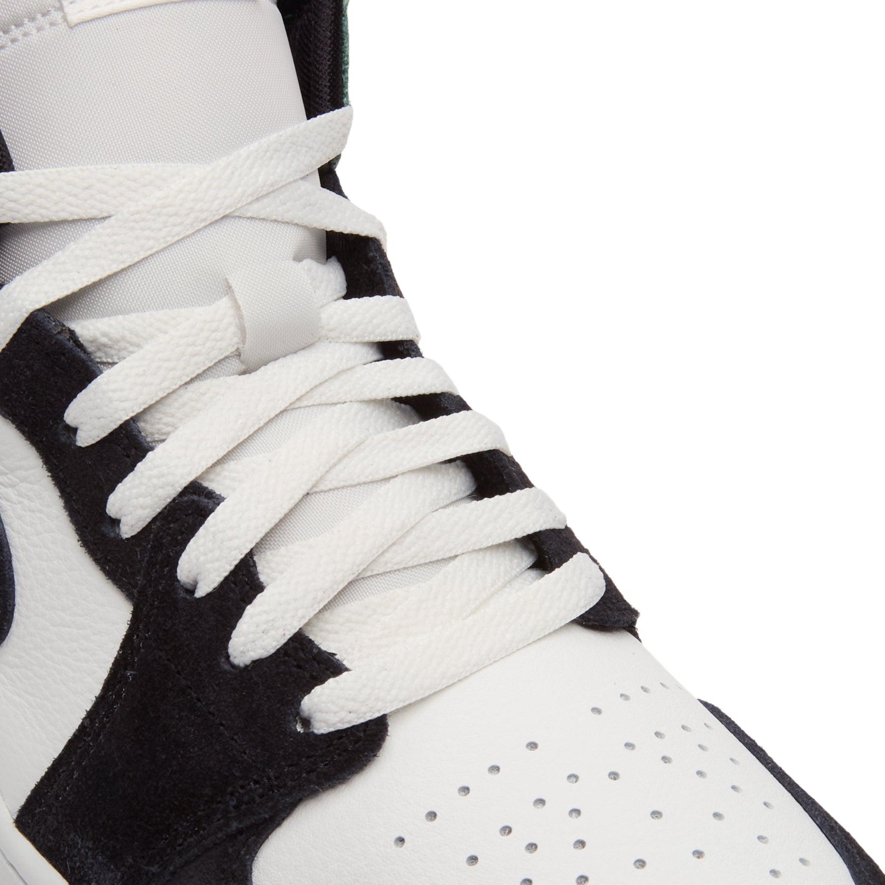 Air Jordan 1 Mid SE (Summit White/Black-Lucky Green) – CNCPTS