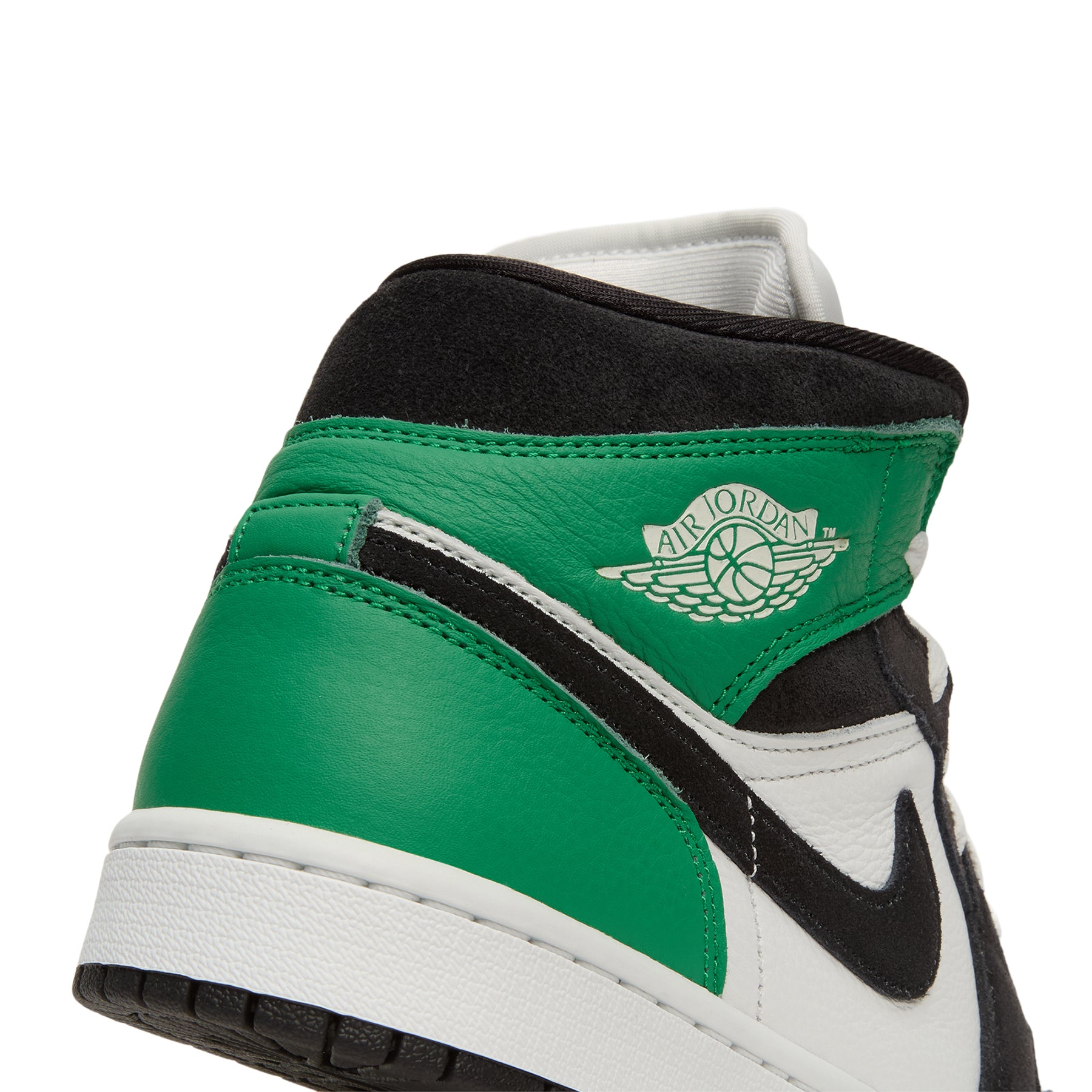 Air Jordan 1 Mid SE (Summit White/Black-Lucky Green) – CNCPTS