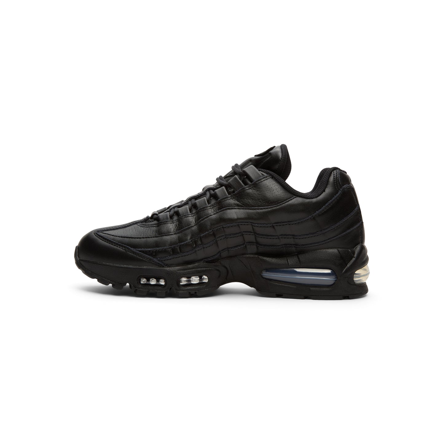 Nike Air Max 95 Big Bubble Leather (Black/Black-Black)