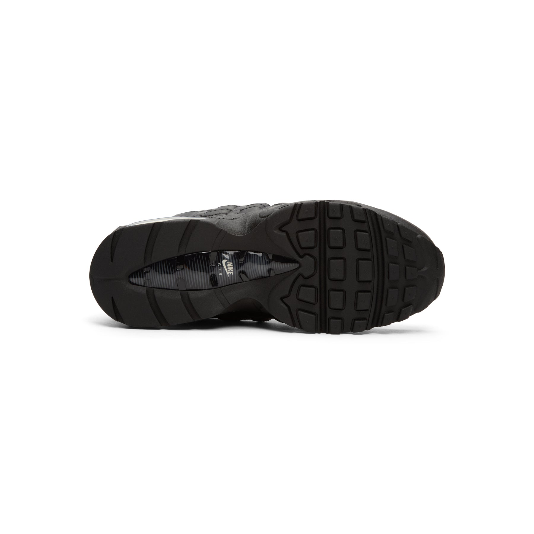 Nike Air Max 95 Big Bubble Leather (Black/Black-Black)