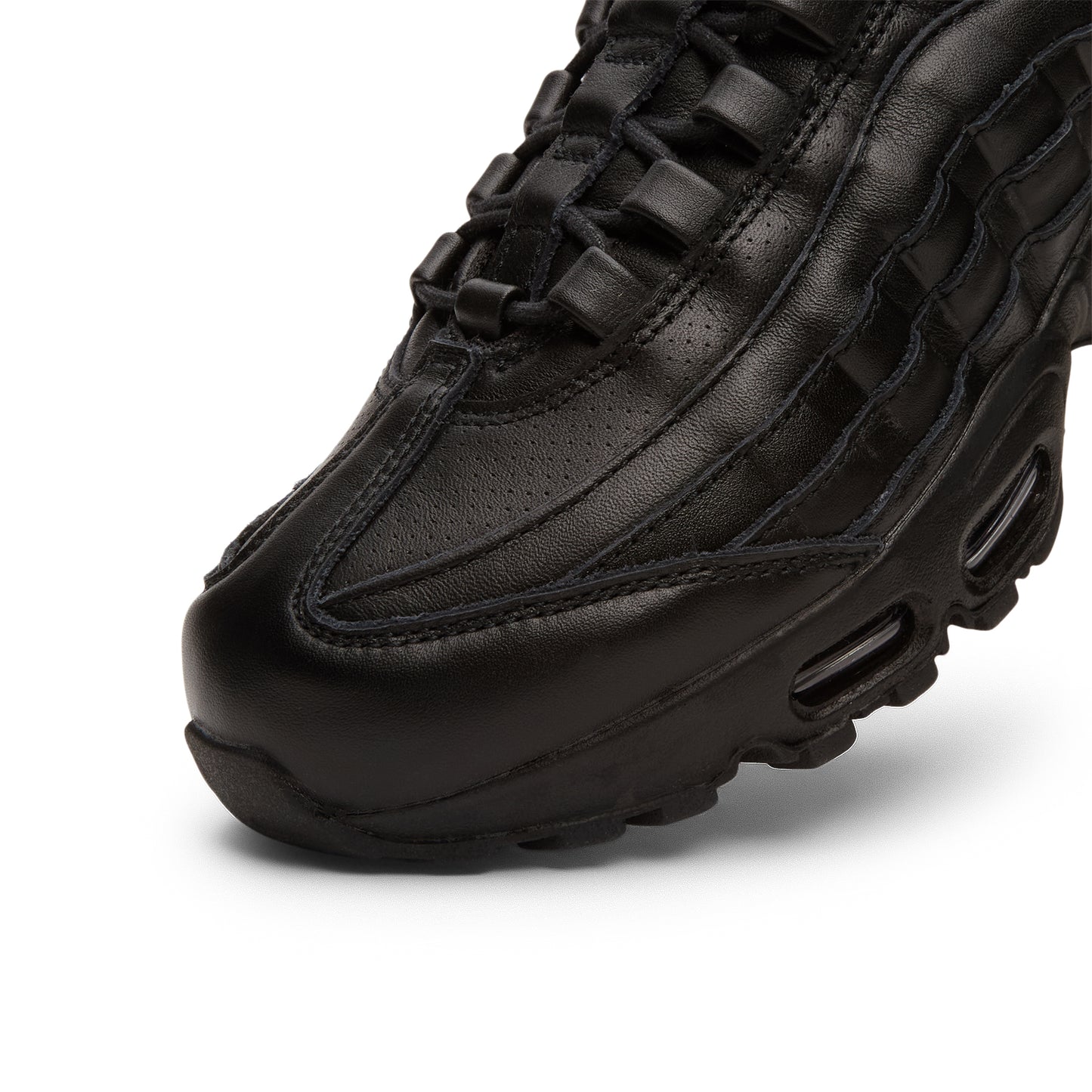 Nike Air Max 95 Big Bubble Leather (Black/Black-Black)
