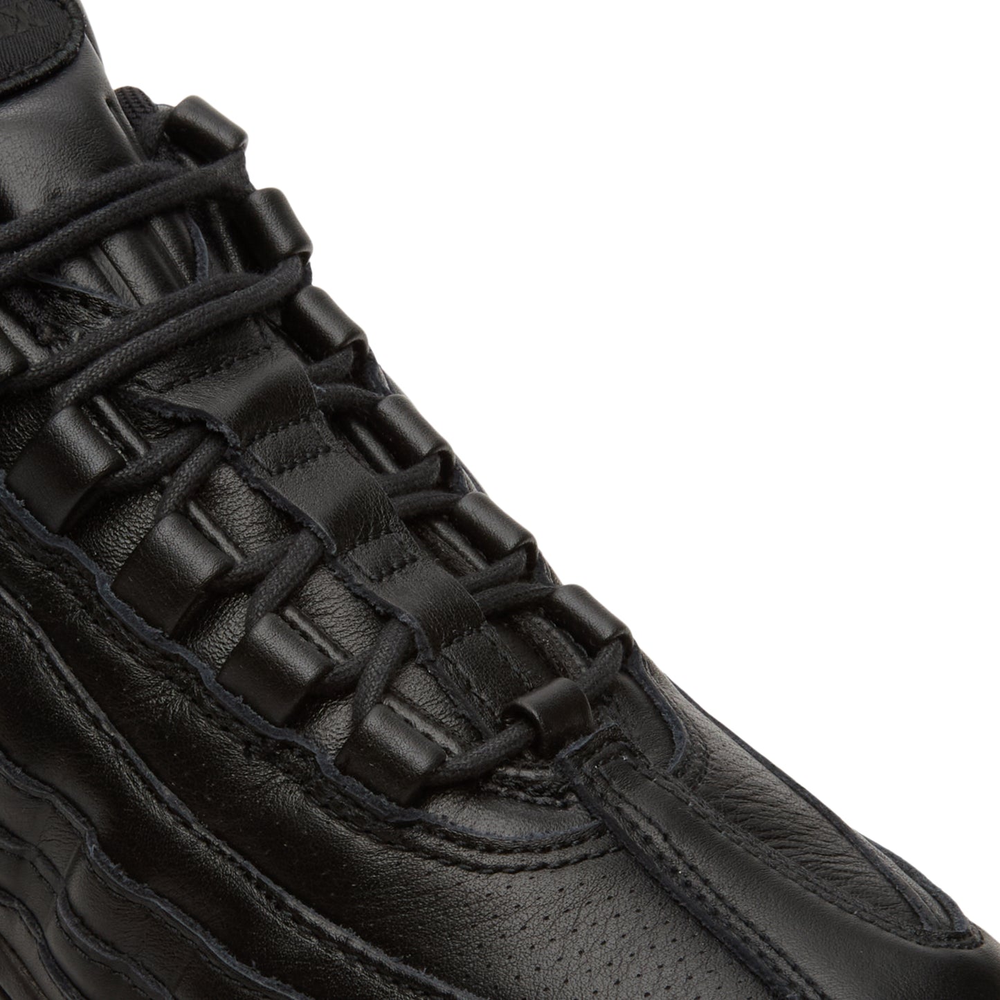 Nike Air Max 95 Big Bubble Leather (Black/Black-Black)