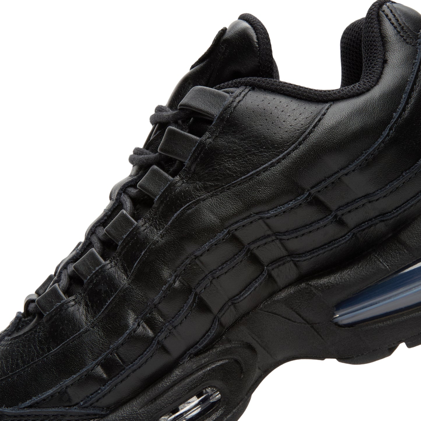 Nike Air Max 95 Big Bubble Leather (Black/Black-Black)
