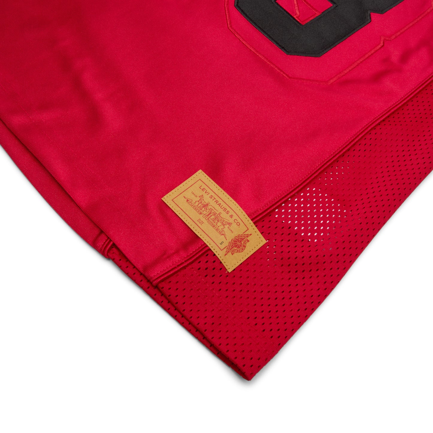 Air Jordan x Levi's Jersey (Gym Red/Black/Pale Ivory/Black)