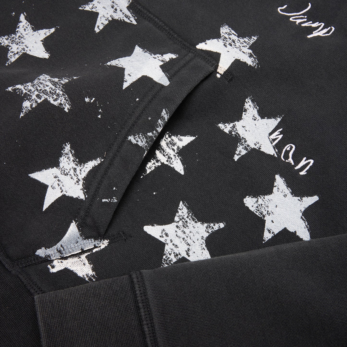 Jordan M J IH Crop Hoodie (Black/Ivory )