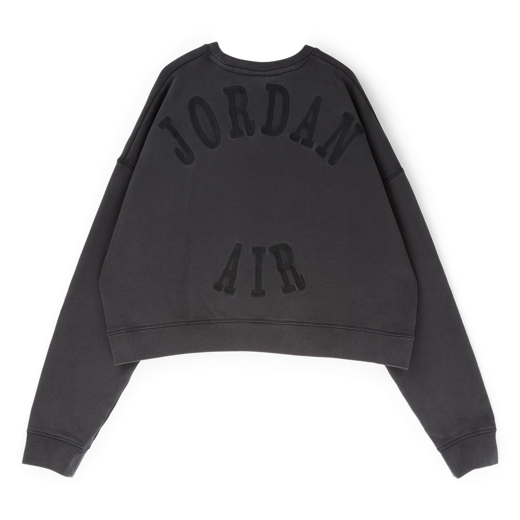 トップス c... Air Jordan x IH Cropped Fleece Crew-Neck Sweatshirt (Black) – CNCPTS