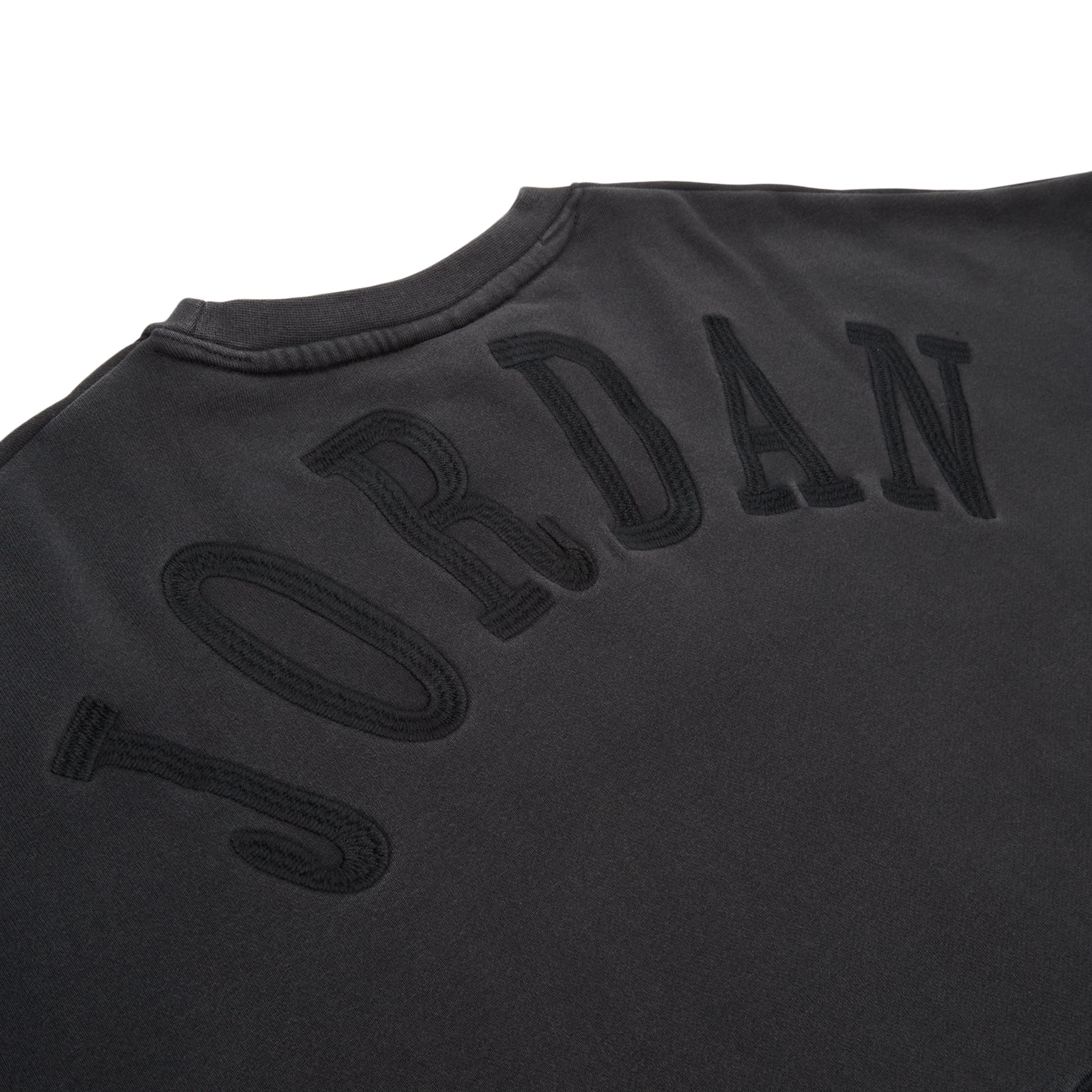 Air Jordan x IH Cropped Fleece Crew-Neck Sweatshirt (Black) – CNCPTS