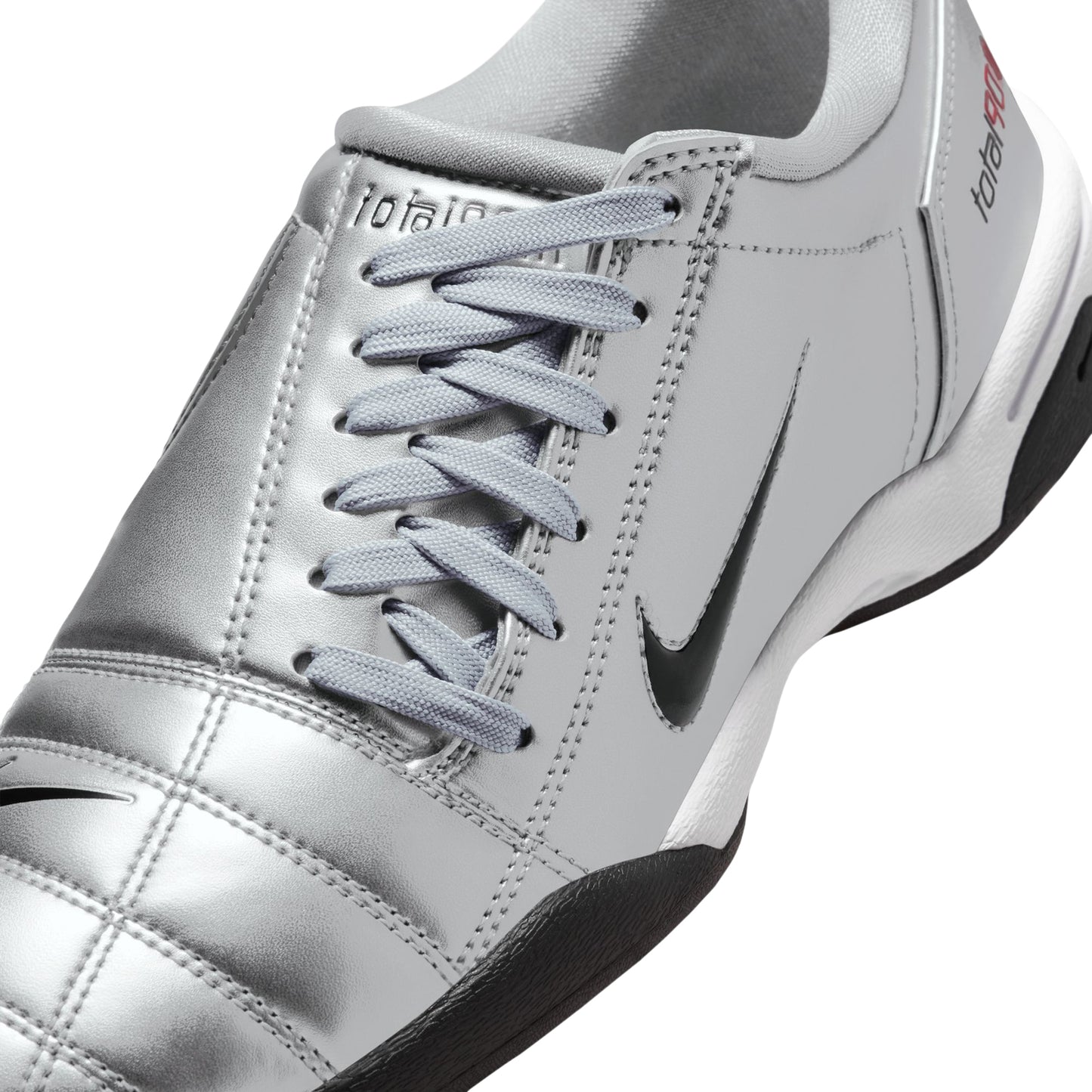 Nike Womens Total 90 (Metallic Silver/Black/University Red)