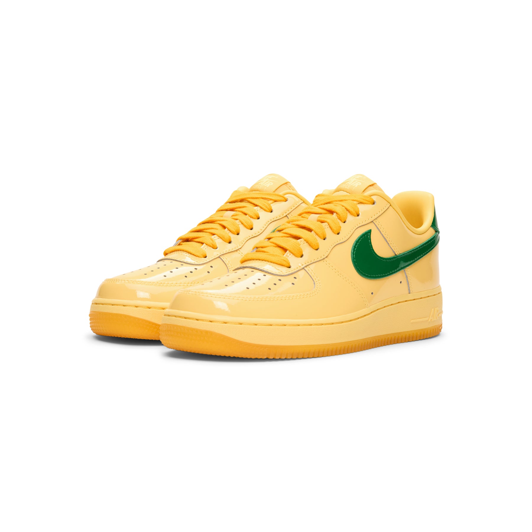 Nike Air Force 1 Low (Topaz Gold/Pine Green-Lt Laser Orange)