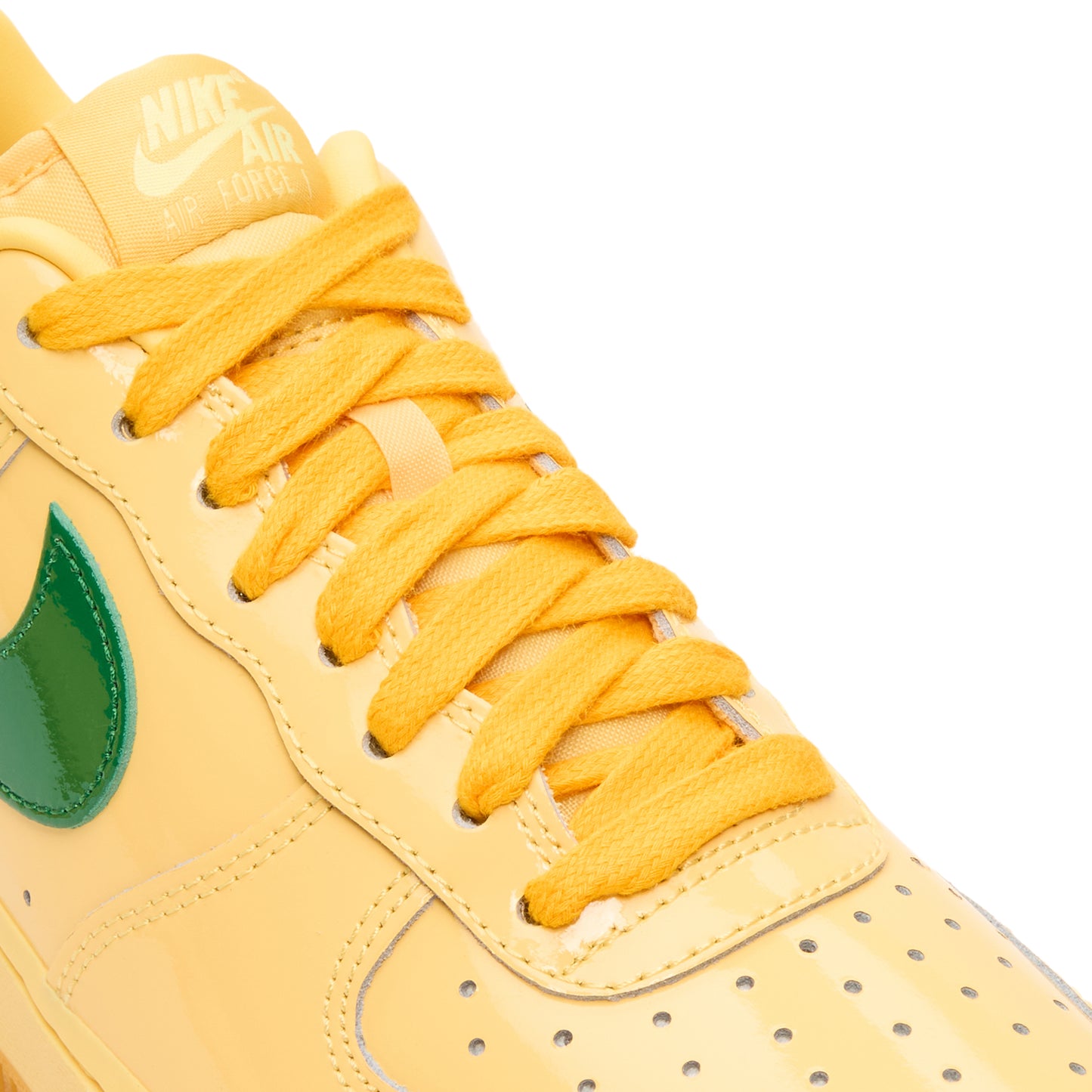 Nike Air Force 1 Low (Topaz Gold/Pine Green-Lt Laser Orange)