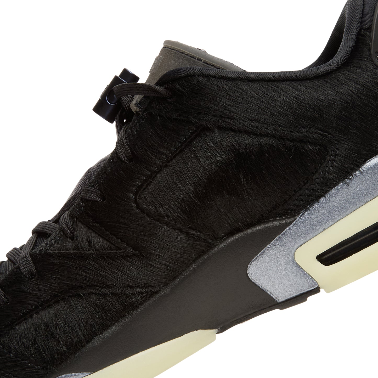 Wmns Air Jordan 6 Retro Low (Black/Black-Black)