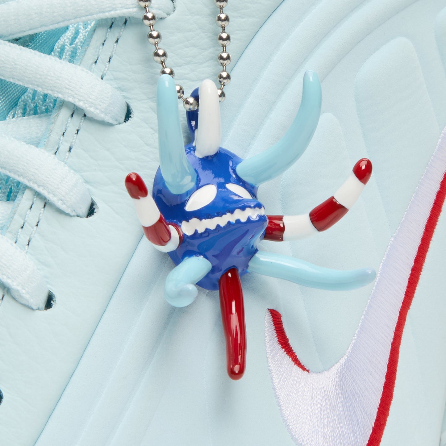 Nike Shox R4 (Glacier Blue/White-University Red)