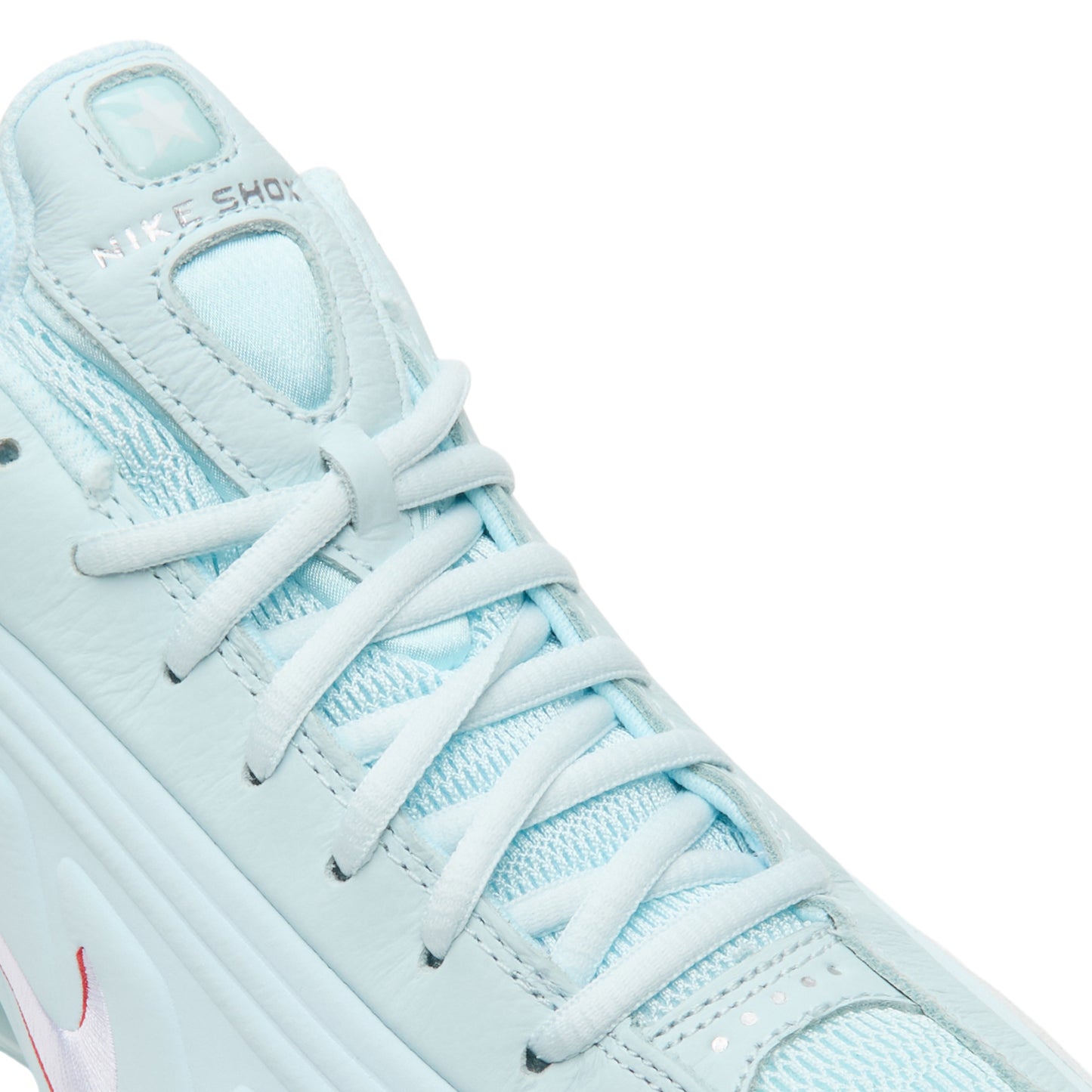 Nike Shox R4 (Glacier Blue/White-University Red)