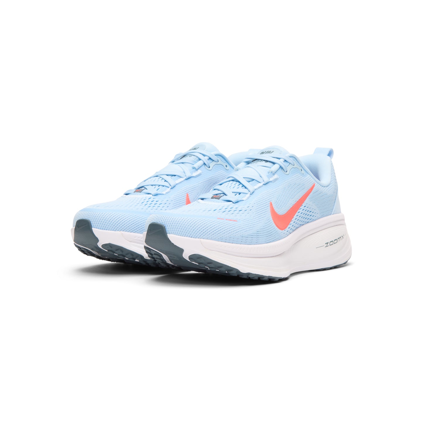 Nike Vomero 18 (Ice Blue/Bright Crimson-White-Blue Fox)