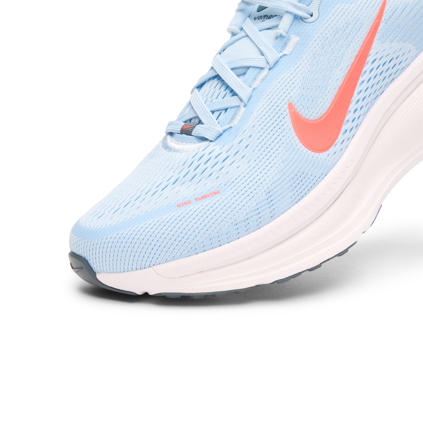 Nike Vomero 18 (Ice Blue/Bright Crimson-White-Blue Fox)