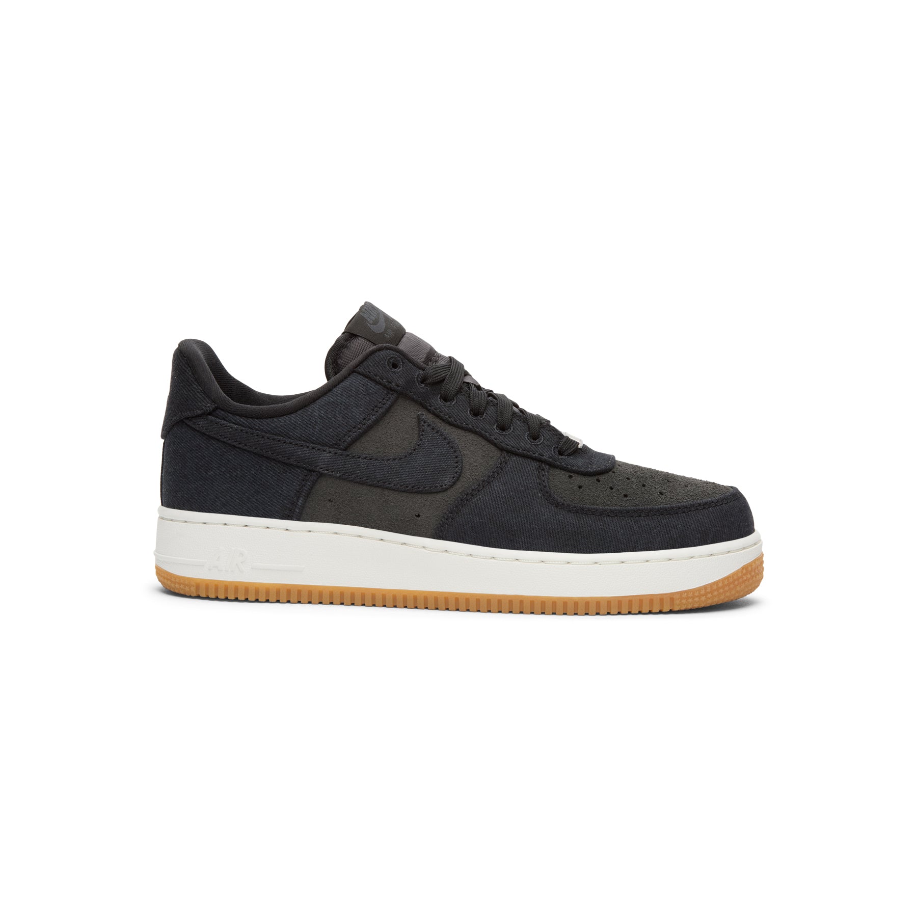 Nike Air Force 1 '07 LV8 (Black/Black-Dk Smoke Grey-Gum Med Brown)