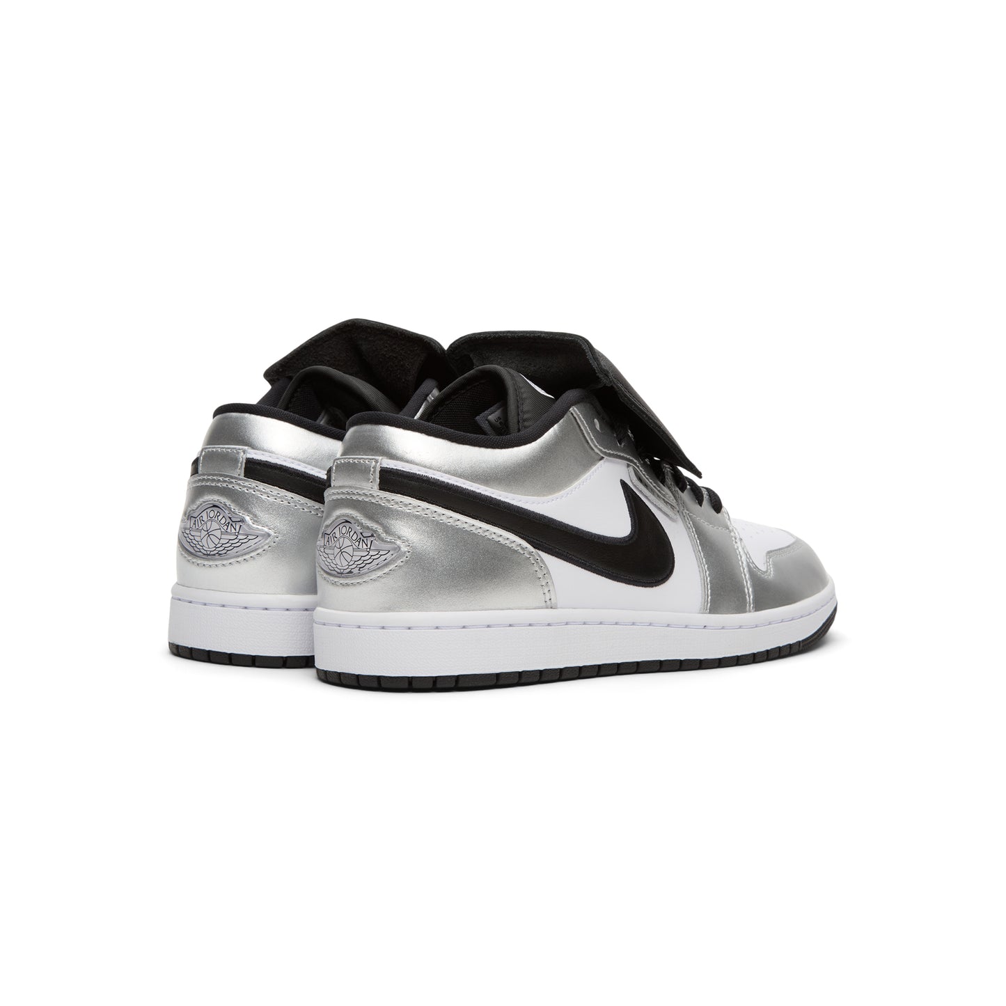 Air Jordan 1 Low SE (White/Black-White-Metallic Silver)
