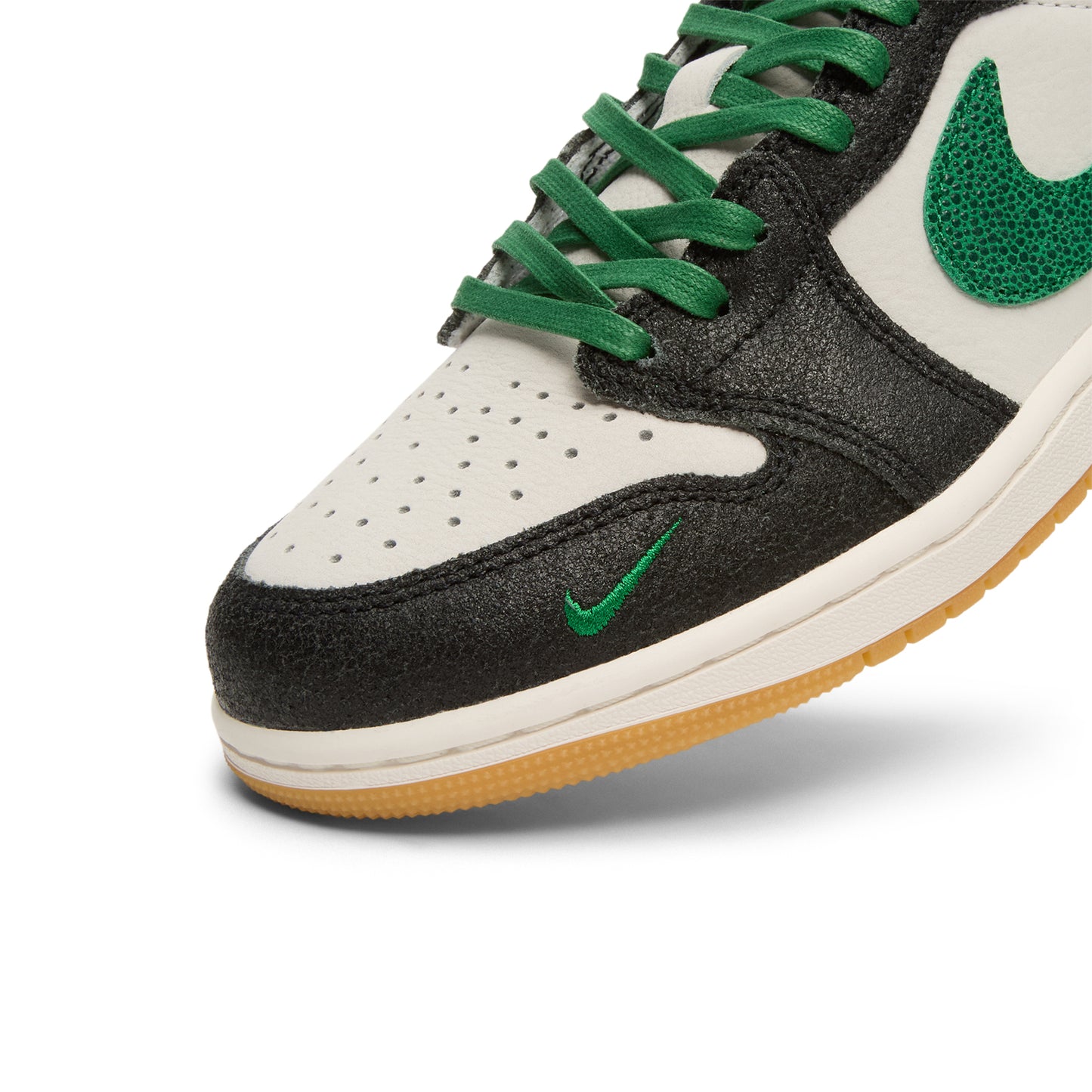 Air Jordan 1 Retro Low OG GS "Phantom and Pine Green" (Phantom/Pine Green-Black)