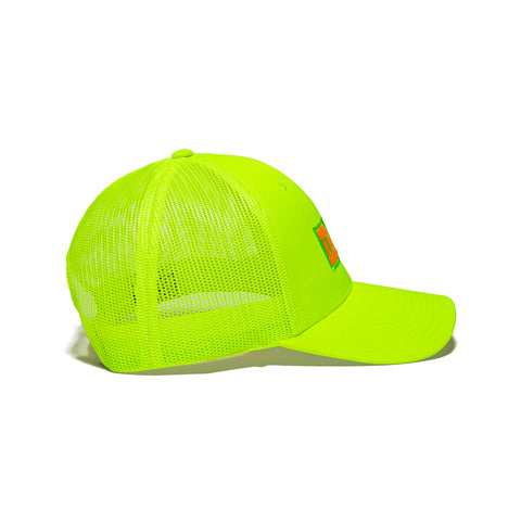 IRAK Neon IRAK Trucker Hat (Neon Yellow)