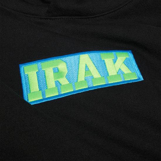 IRAK Neon Neon IRAK Logo Hoodie (Black)