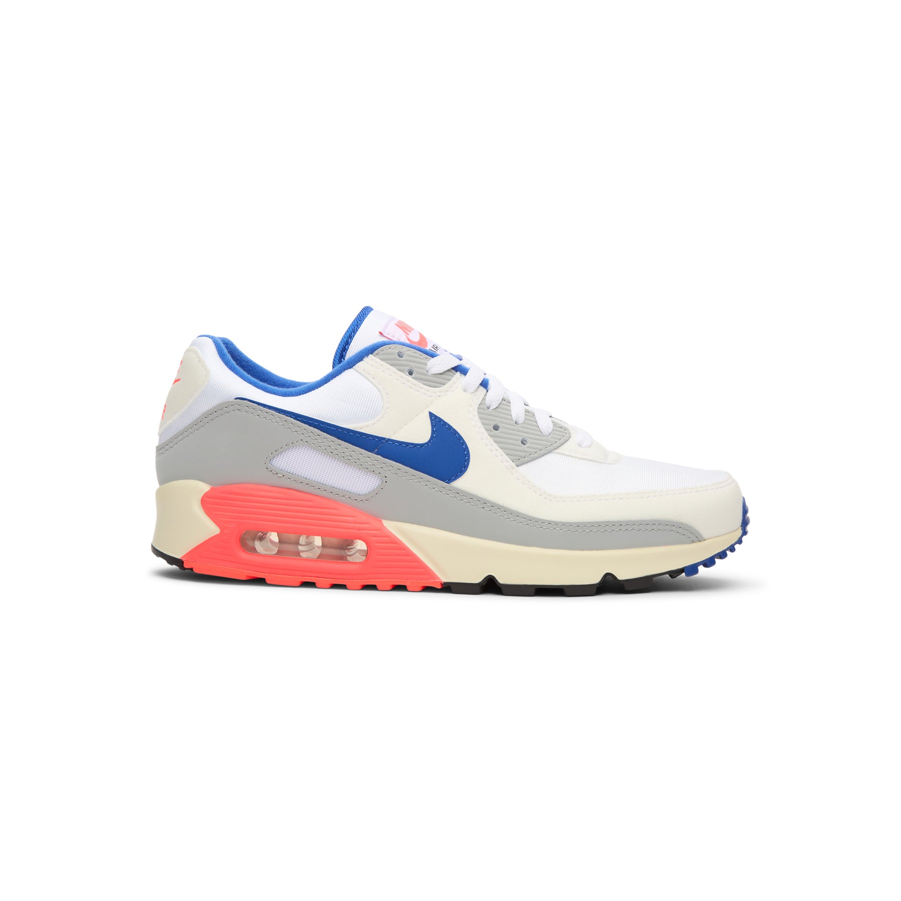 Nike Air Max 90 (Lt Base Grey/Sport Royal-Coconut Milk)