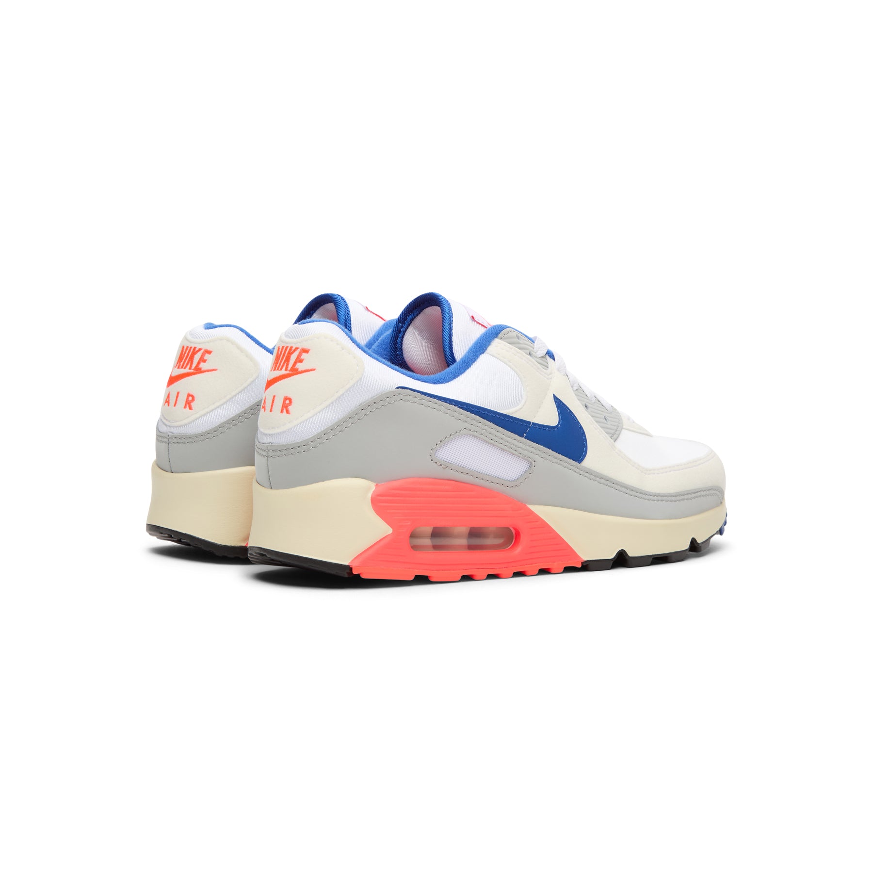 Nike Air Max 90 (Lt Base Grey/Sport Royal-Coconut Milk)